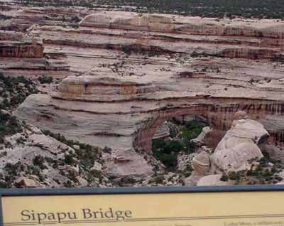 Natural Bridges National Monument 
Sipapu Bridge