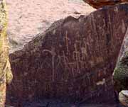 Petrified Forest National Park 
Rock Painting