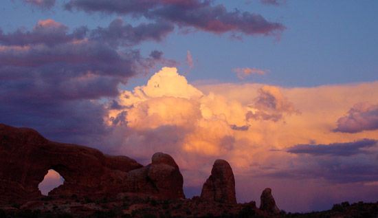 Arches National Park 
South Window Sunset