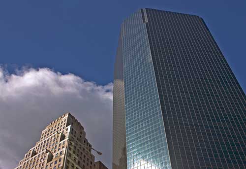 New York Downtown Skyscrapers
