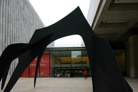 New York Lincoln Center Library