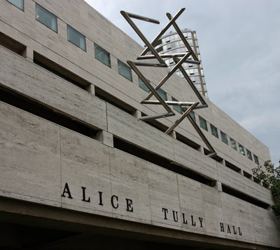 New York&nbsp;Lincoln Center&nbsp;Alice Tully Hall