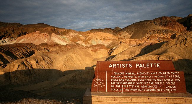 Death Valley National Park 
Artists Palette
