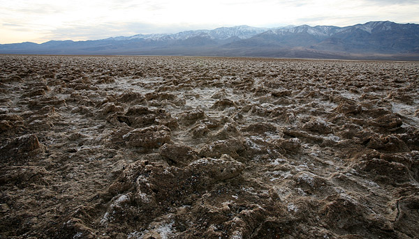 Death Valley National Park 
Devils Golf Course