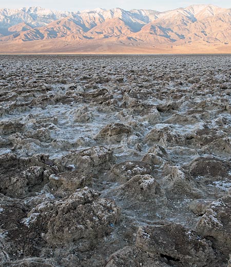 Death Valley National Park 
Devils Golf Course