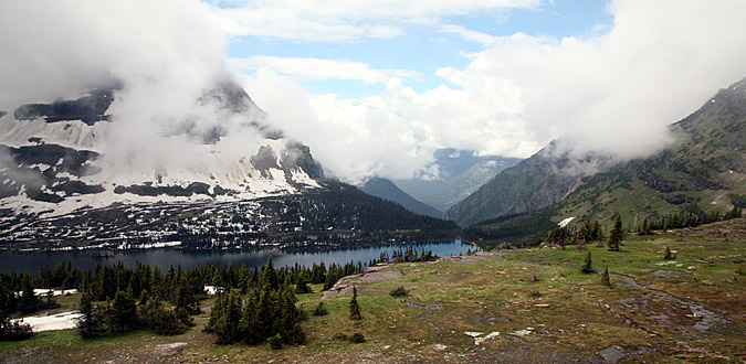 Glacier National Park 
Hidden Lake Overlook