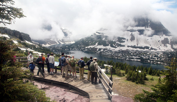 Glacier National Park 
Hidden Lake Overlook