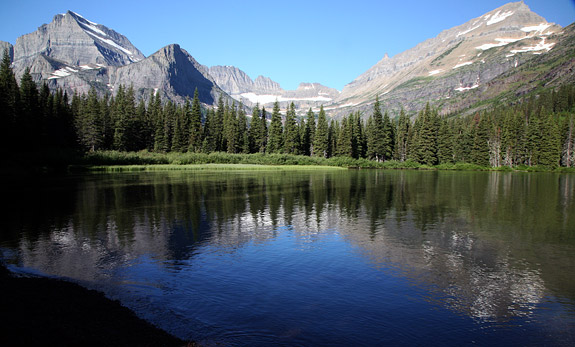 Glacier National Park 
Swiftcurrent Lake