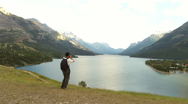 Waterton, outside Prince of Wales Hotel