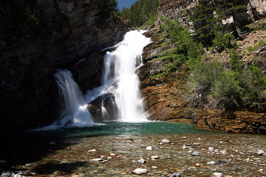 Waterton, Cameron Falls