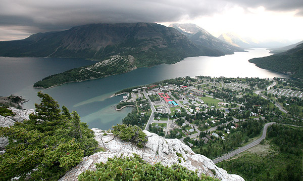 Waterton from Bear's Hump