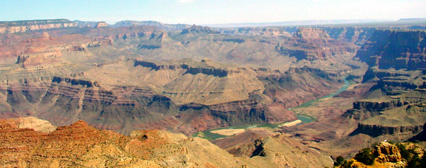 Grand Canyon National Park Desert View Drive 
Outlook from Watchtower