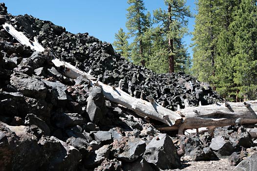 Lassen Volcanic National Park 
Fantastic Lava Beds from trail