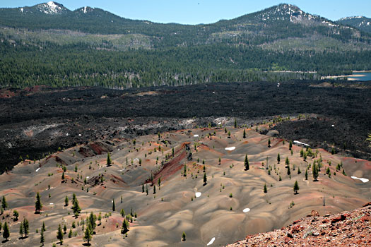 Lassen Volcanic National Park 
Painted Sand Dunes