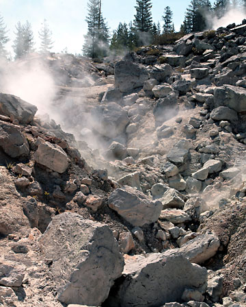 Lassen Volcanic National Park 
Devils Kitchen