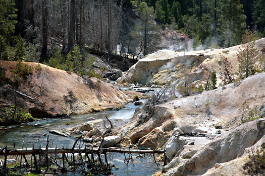 Lassen Volcanic National Park 
Devils Kitchen