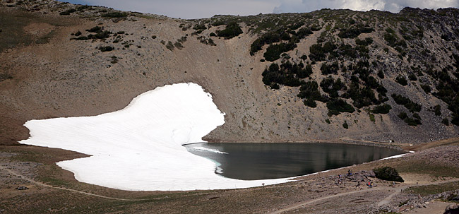 Mount Rainier National Park 
Frozen Lake