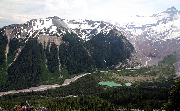 Mount Rainier National Park 
Glacier Overlook