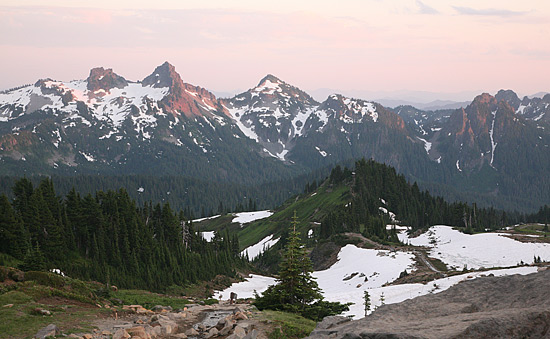 Mount Rainier National Park 
Skyline Trail at Dusk