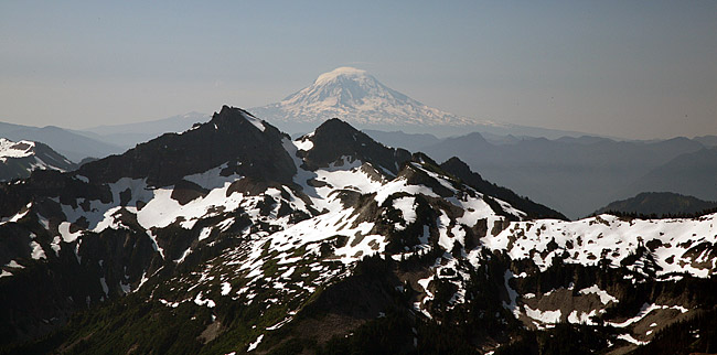 Mount Rainier National Park 
Mount Saint Helens from Skyline Trail