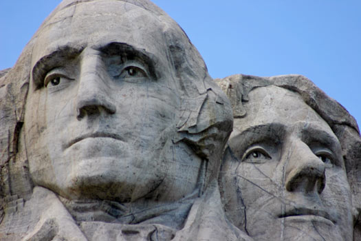 George Washington and Thomas Jefferson