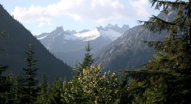 North Cascades National Park 
Picket Range from Visitor Center