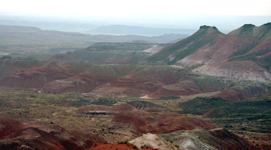 Petrified Forest National Park 
Painted Desert