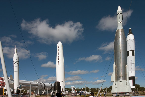 Kennedy Space Center Rocket Garden