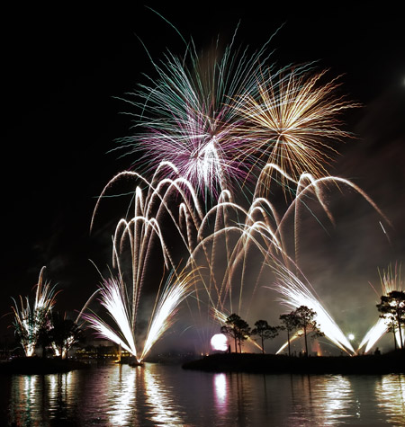 Disney Epcot World Showcase
 Fireworks