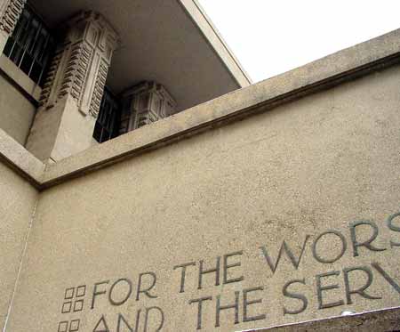 Unity Temple , Frank Lloyd Wright