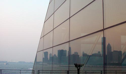 Chicago Skyline Reflection