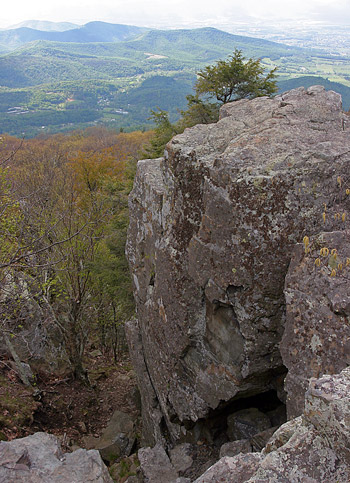 Shenandoah National Park Black Rock