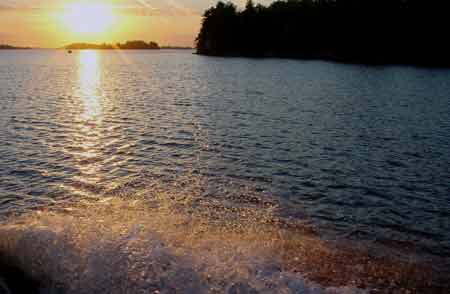 Voyageurs National Park Lake Sunset