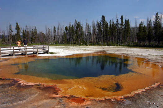 Black Sand Basin