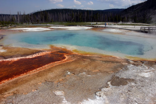 Black Sand Basin