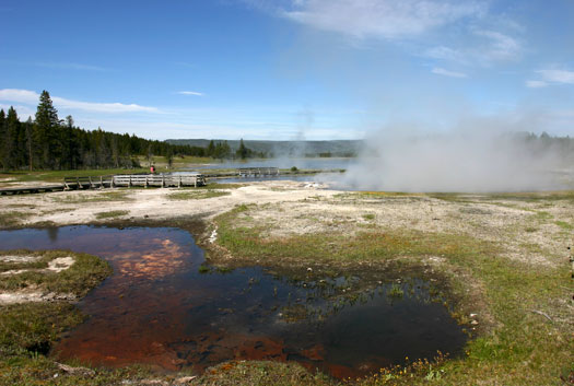 Firehole Lake