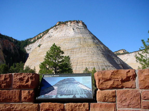 Zion National Park 
Checkerboard Mesa